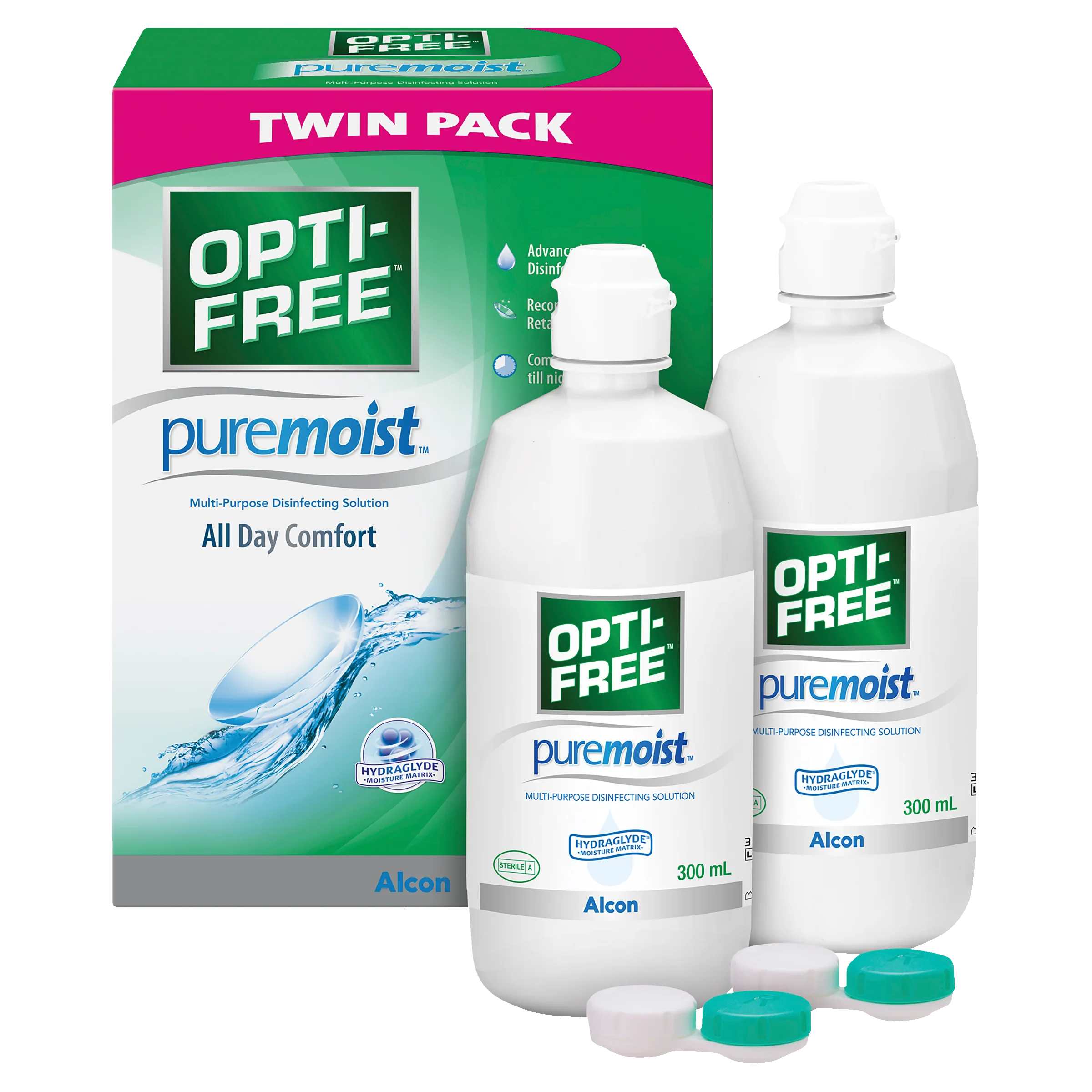 Opti-Free Puremoist Multi-Purpose Disinfecting Solution - Image 3